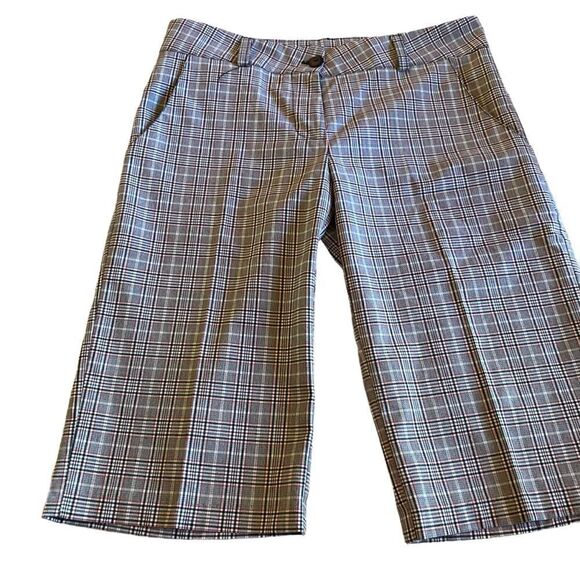 EUC Tattersall Pattern Bermuda Shorts - Picture 1 of 10